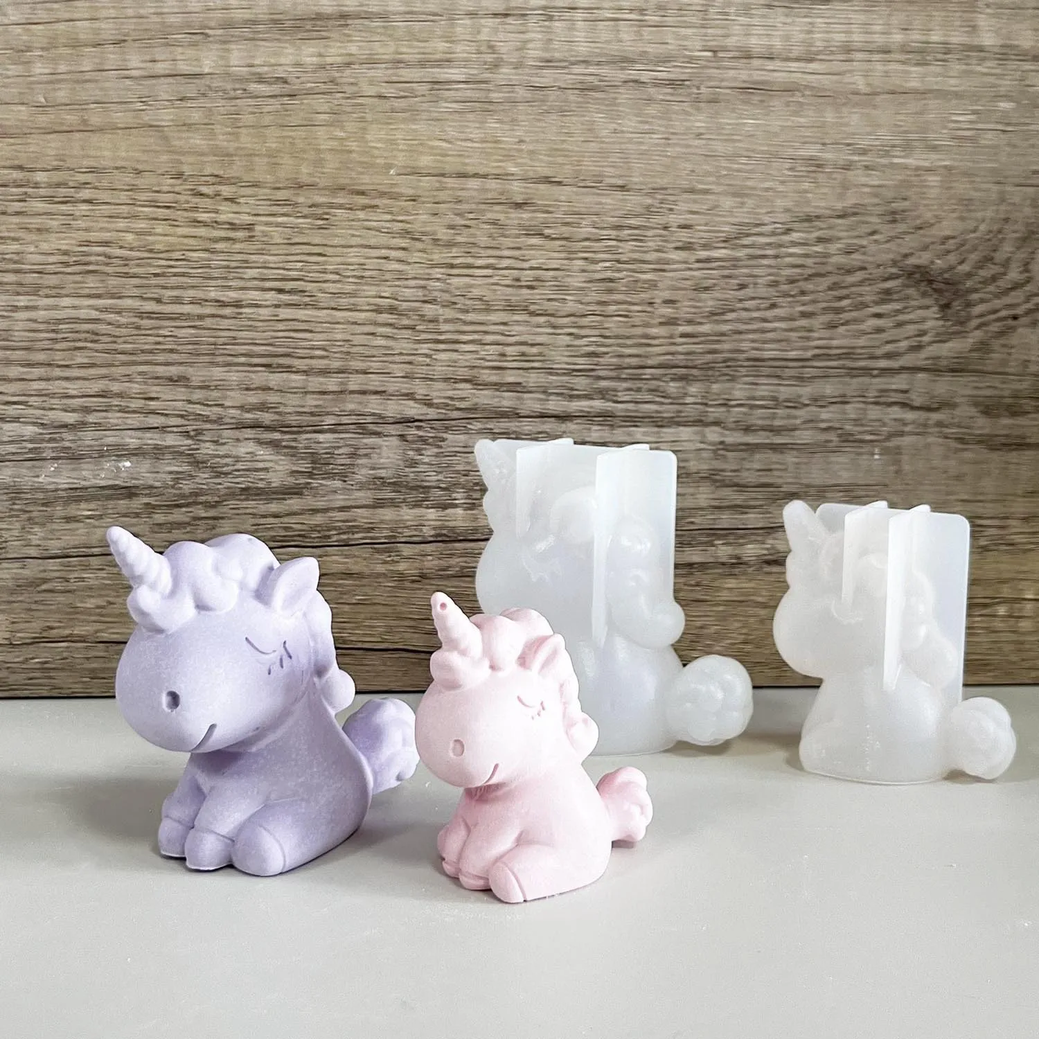 Soap Making Chemical - 3D geometrica in silicone unicorno gatto