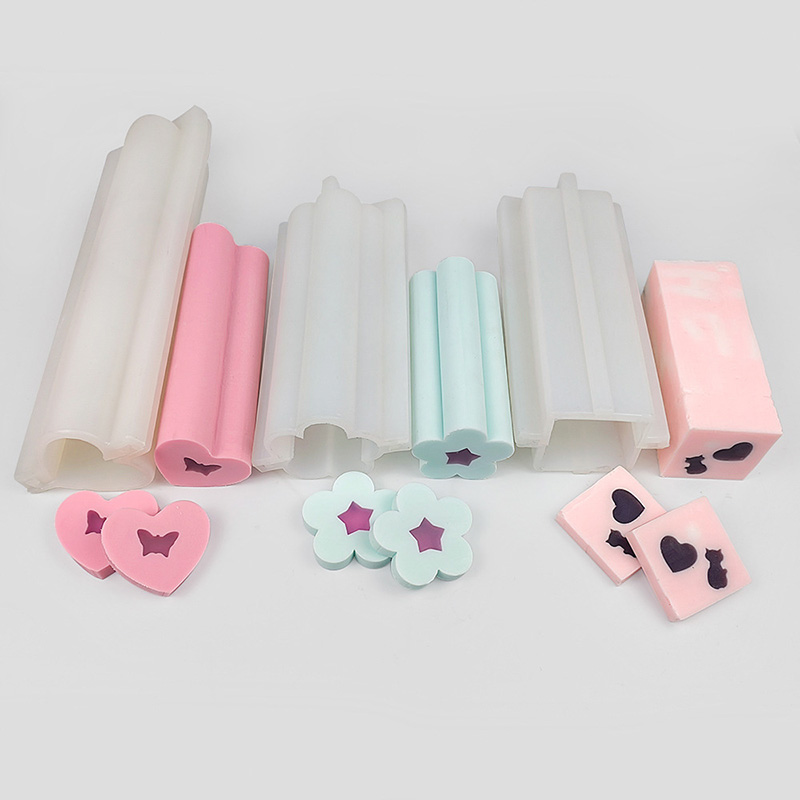 Soap Making Youtube - Muffa di sapone in silicone cuore,