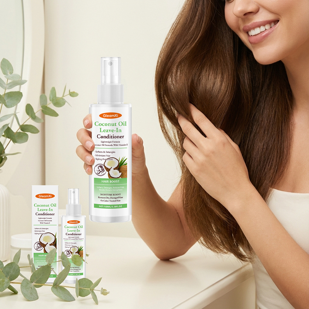 Coconut Oil Refined - Spray Balsamo Senza Risciacquo all'Olio di