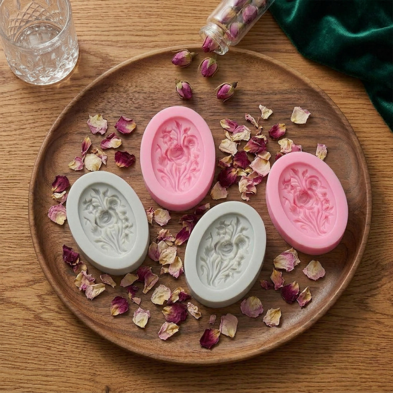 4 stampi in silicone a forma d - Soap Making Gel recensione e prezzo